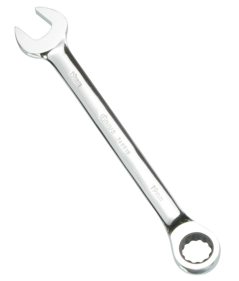 Genius Tools 768521 csillag-villáskulcs, racsnis, 21 mm termék fő termékképe