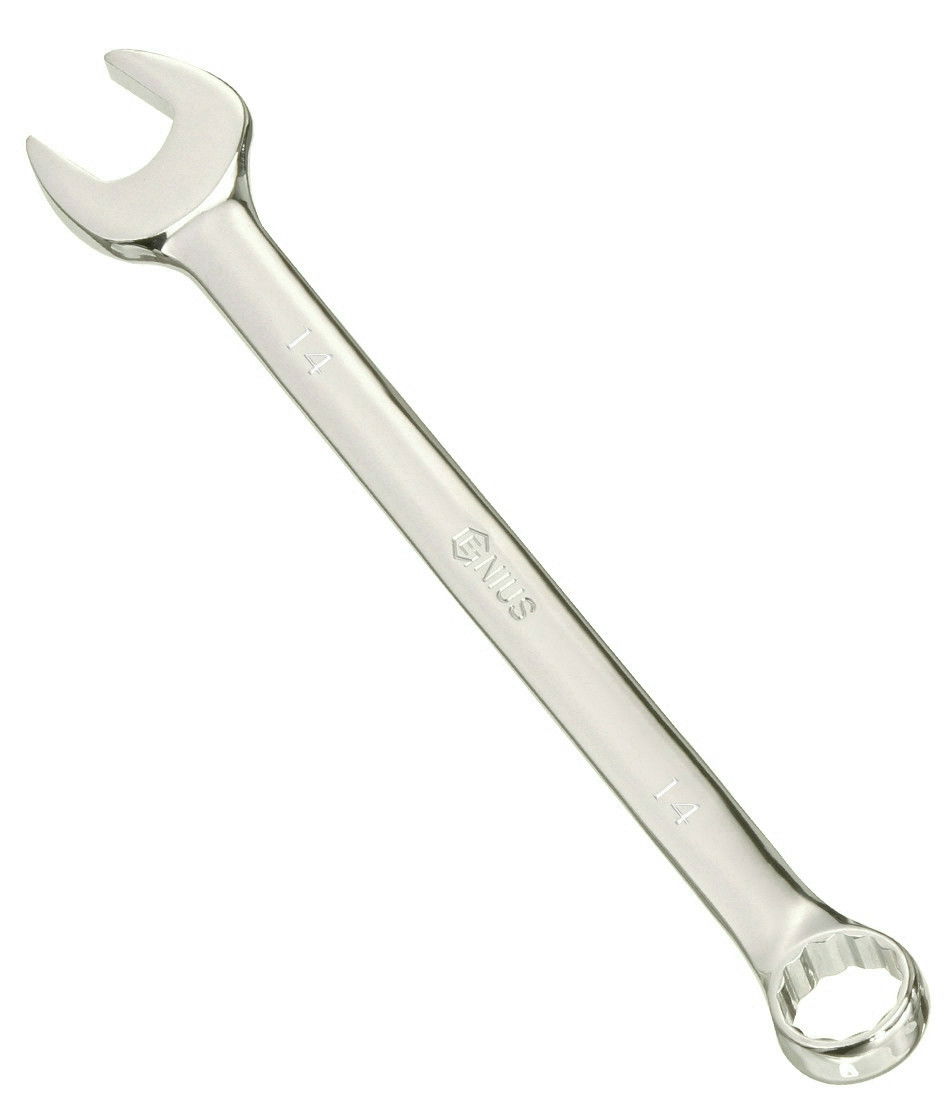 Genius Tools 748214 csillag-villáskulcs, fényes, 14 mm termék fő termékképe