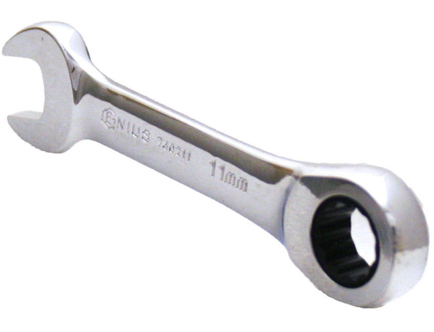 Genius Tools 760211 rövidített csillag-villáskulcs, racsnis, 11 mm termék fő termékképe