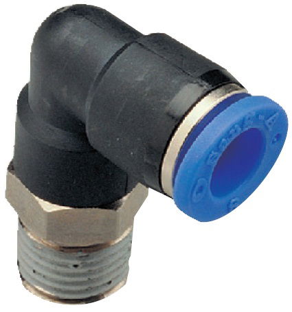 Rectus PL 08-01 könyök csatlakozó, 8mm x 1/8" termék fő termékképe