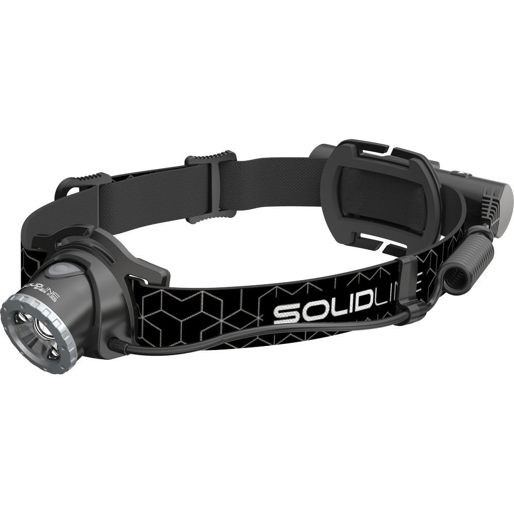 Solidline SH6R tölthető LED fejlámpa, fókusz, 1 x 18650 Li-ion, 600/250/30 lm (bliszteres) termék fő termékképe
