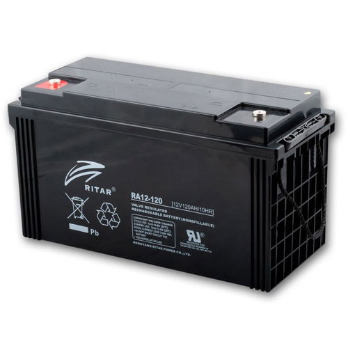 Ritar RA12-120-F12 zárt ólomakkumulátor 12 V/120 Ah termék fő termékképe