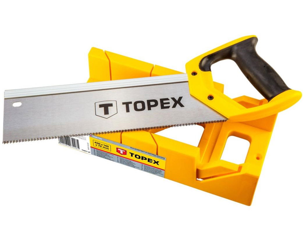 Topex 10A710 illesztő fűrész gérládával, 9 TPi, 300 mm termék fő termékképe