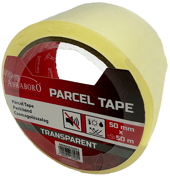 Abraboro Csomagolószalag, átlátszó, 50 mm x 50 m termék fő termékképe