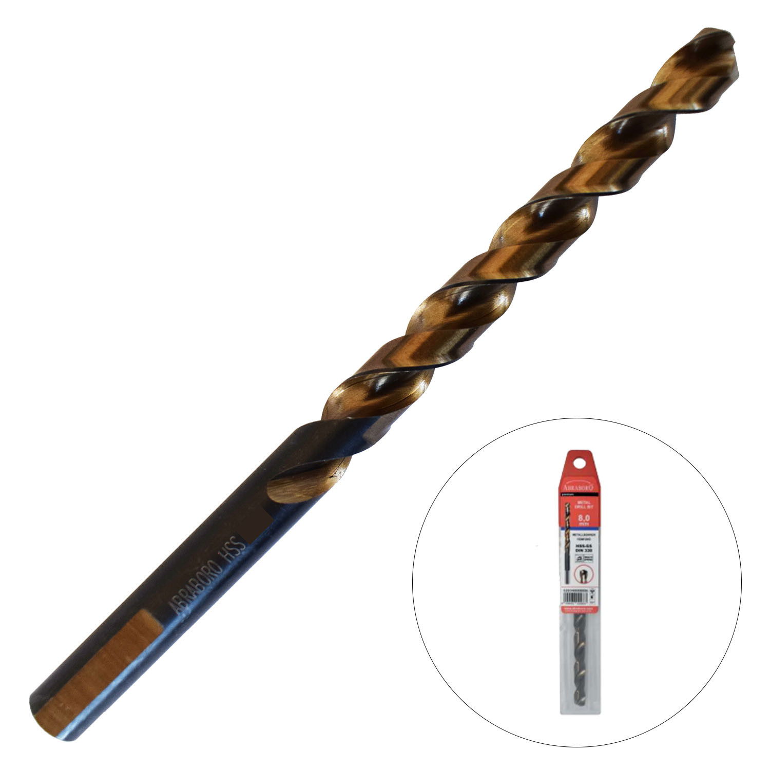 Abraboro 5 x 86 / 52 mm MULTISPEED HSS-GS fémfúró háromszög szárral, EV-Pack termék fő termékképe