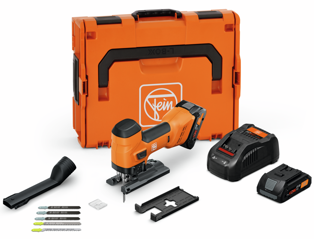 Fein F-IRON Jig 26 AS SET akkus szúrófűrész (2 x 4.0 Ah Li-ion akkuval, L-BOXX-ban) termék fő termékképe