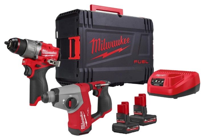 Milwaukee M12 FPP2BG2-502X FUEL™ akkus szénkefe nélküli erőcsomag termék fő termékképe
