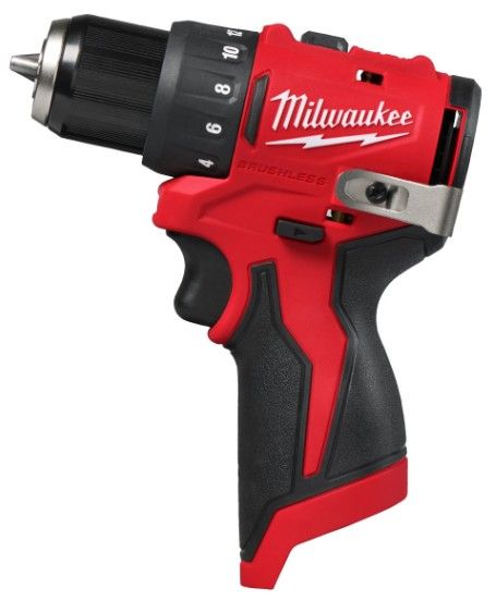 Milwaukee M12 BLDDRC-0 M12™ kompakt szénkefe nélküli fúró-csavarozó (akku és töltő nélkül) termék fő termékképe