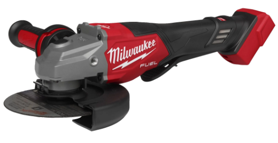 Milwaukee M18FHSAG125XPDB2-0X FUEL™ nagy teljesítményű 125 mm sarokcsiszoló fékező funkcióval és csúsztatható kapcsolóval termék fő termékképe