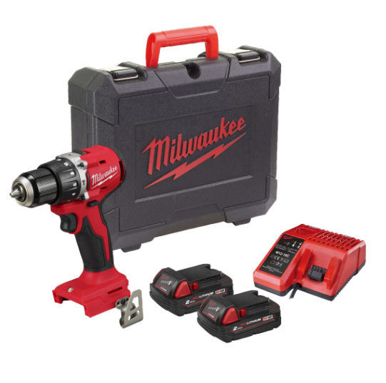 Milwaukee M18 BLPDRC-202C AKKUS FÚRÓCSAVAROZÓ IN2 termék fő termékképe