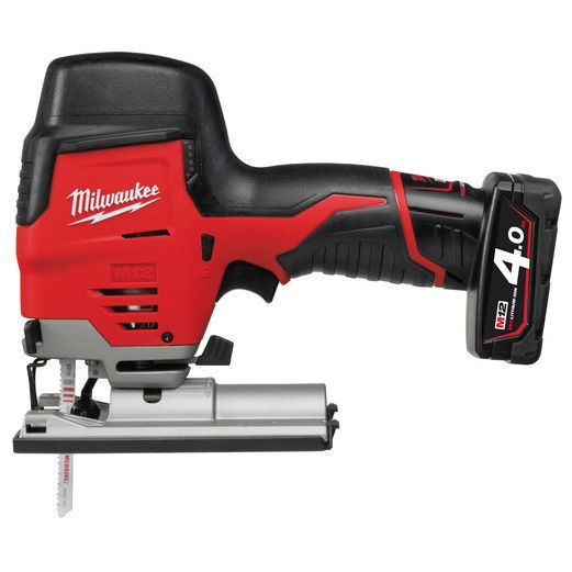 Milwaukee M12 JS-402B akkus szúrófűrész (2 x 4.0 Ah Li-ion akkuval) termék fő termékképe