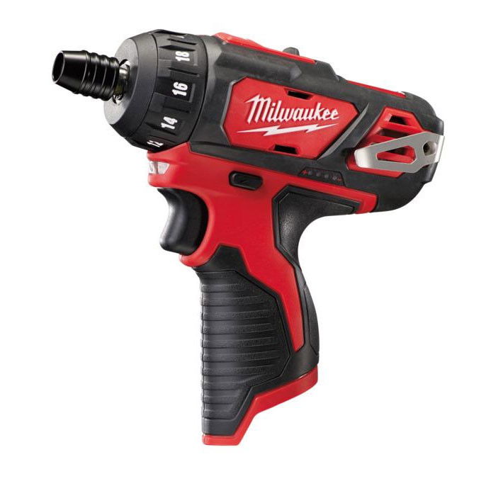 Milwaukee M12 BD-0 akkus szuperkompakt csavarozó 1/4" hatszög meghajtással (akku és töltő nélkül) termék fő termékképe
