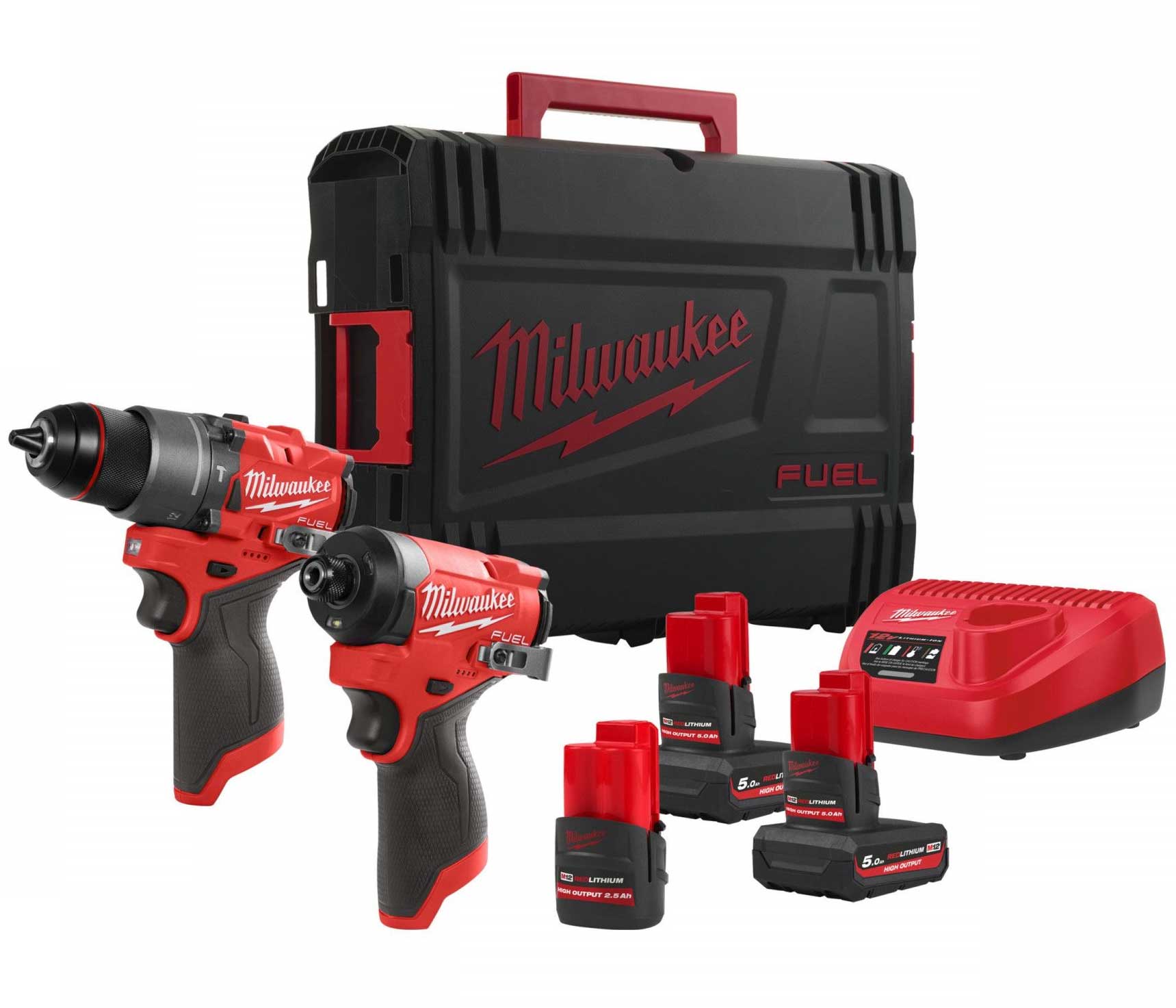 Milwaukee M12 FPP2A2-5253X FUEL™ akkus szénkefe nélküli erőcsomag termék fő termékképe