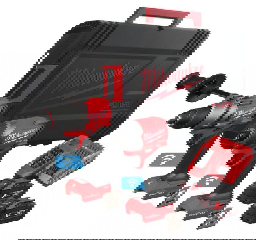 Milwaukee M18 ONEPP2A3-502X ONE-KEY™ FUEL™ akkus szénkefe nélküli erőcsomag termék fő termékképe