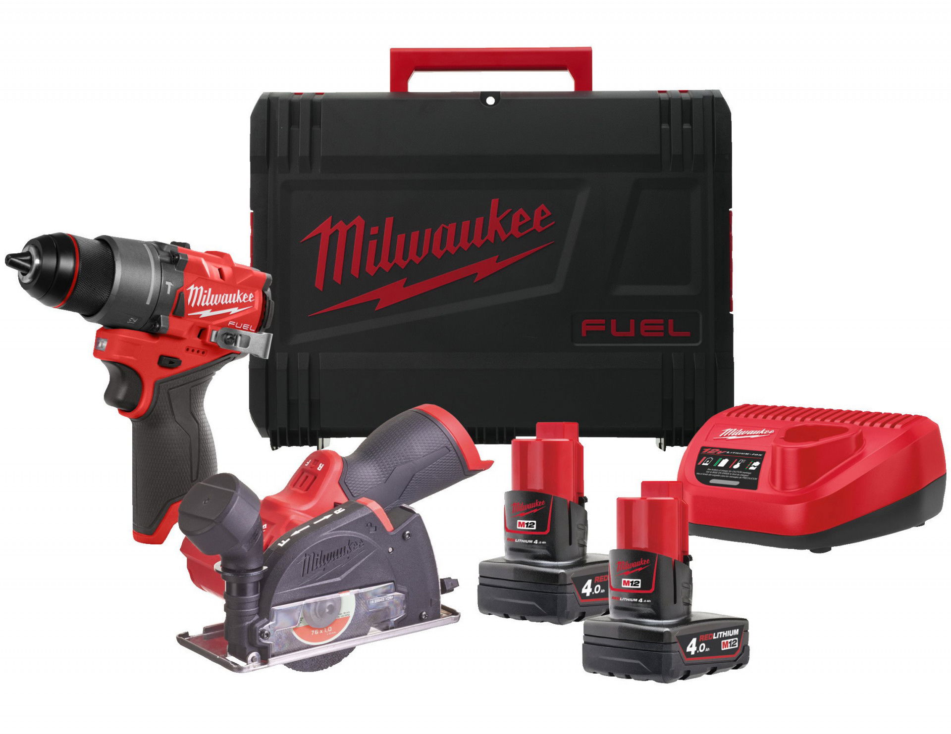 Milwaukee M12 FPP2G2-402X FUEL™ akkus szénkefe nélküli erőcsomag  (PROMO) termék fő termékképe