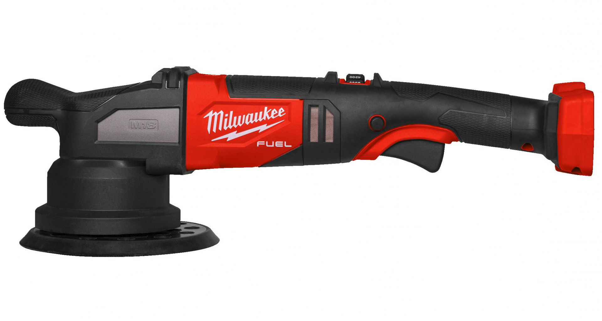 Milwaukee M18 FROP21-0X FUEL™ akkus szénkefe nélküli excenteres polírozó (akku és töltő nélkül) termék fő termékképe