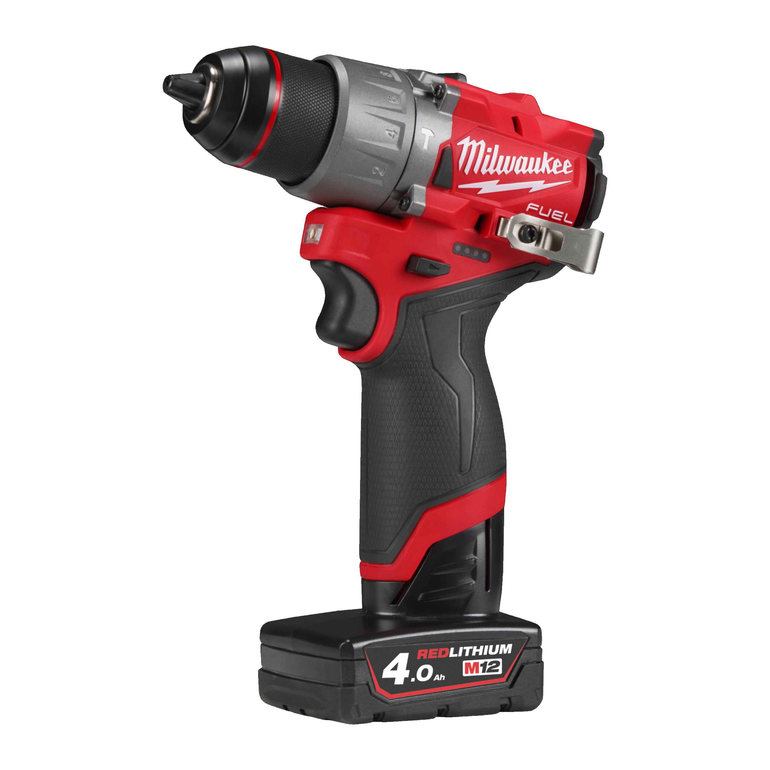 Milwaukee M12 FPD2-402X  FUEL™ akkus ütvefúró-csavarozó (2 x 4.0 Ah Li-ion akkuval, Heavy Duty kofferben) termék fő termékképe