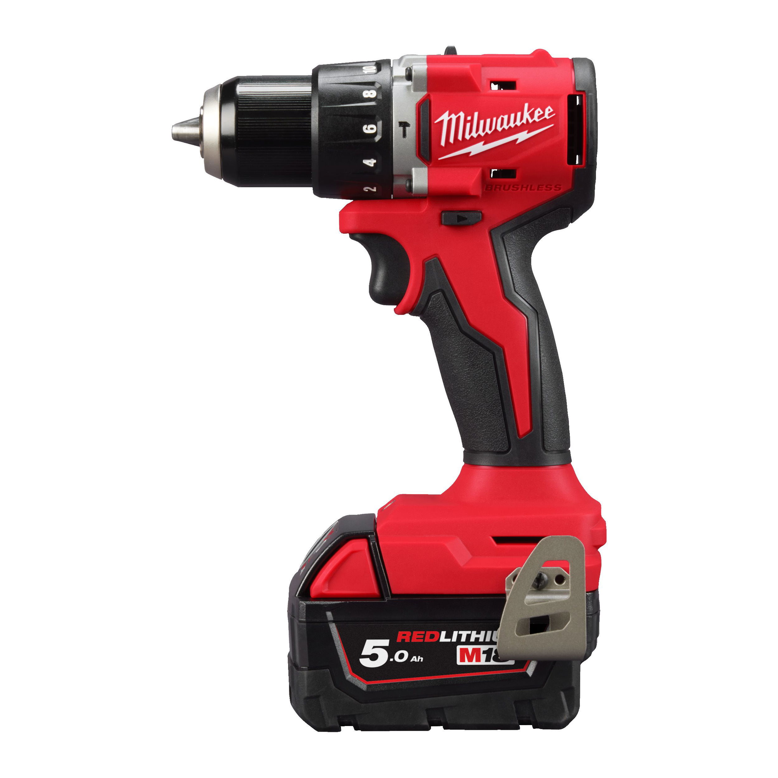 Milwaukee M18 BLPDRC-502C akkus ütvefúró-csavarozó (2 x 5.0 Ah Li-ion akkuval, kofferben)(PROMO) termék fő termékképe