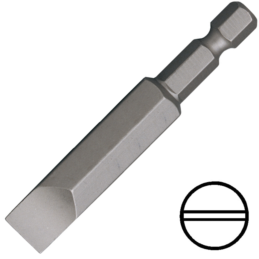 KENNEDY 6.0 mm hornyos csavarhúzó bit 1/4" közvetlen meghajtóval, 70 mm termék fő termékképe