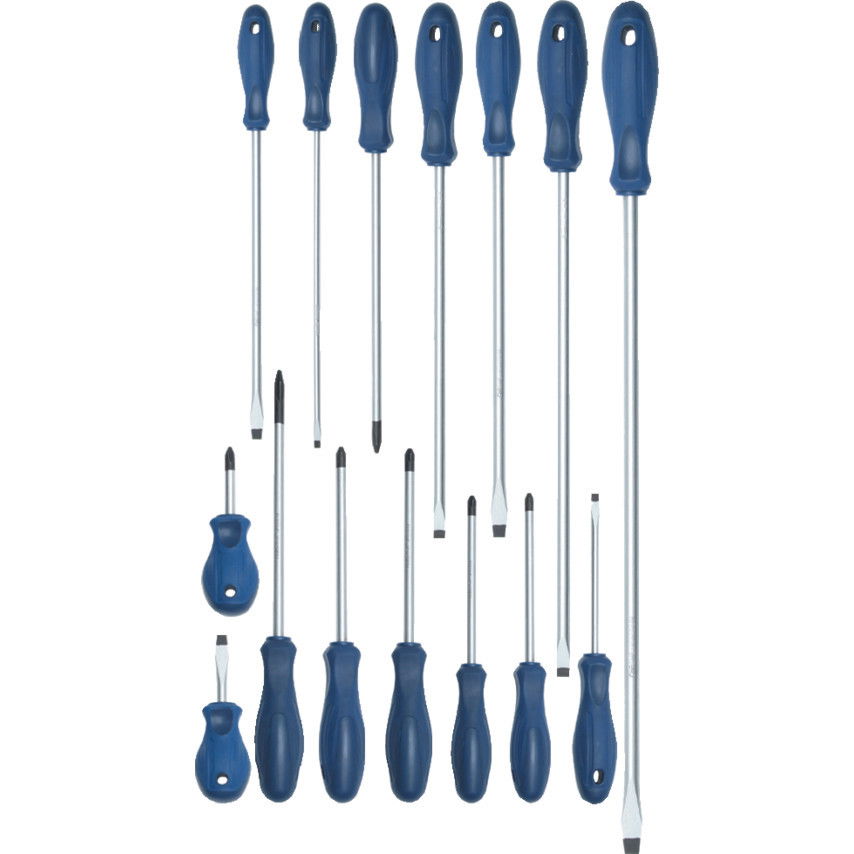 SENATOR Csavarhúzó készlet kétkomponensű markolattal, 15 részes termék fő termékképe