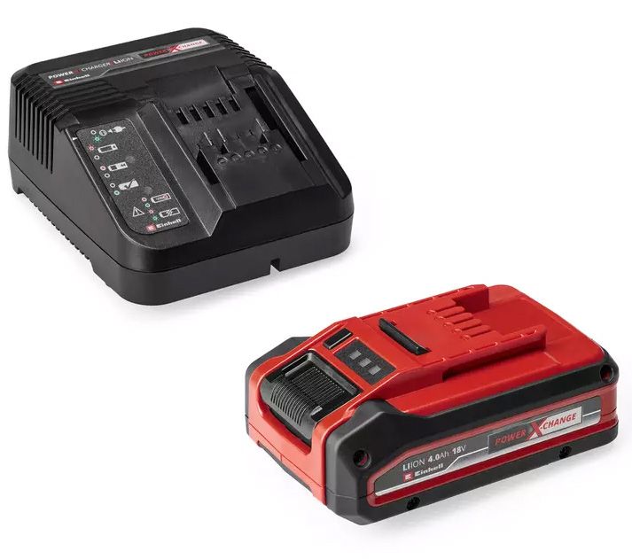 EINHELL 18 V 4,0 Ah PLUS Power-X-Change Starter Kit akkucsomag termék fő termékképe