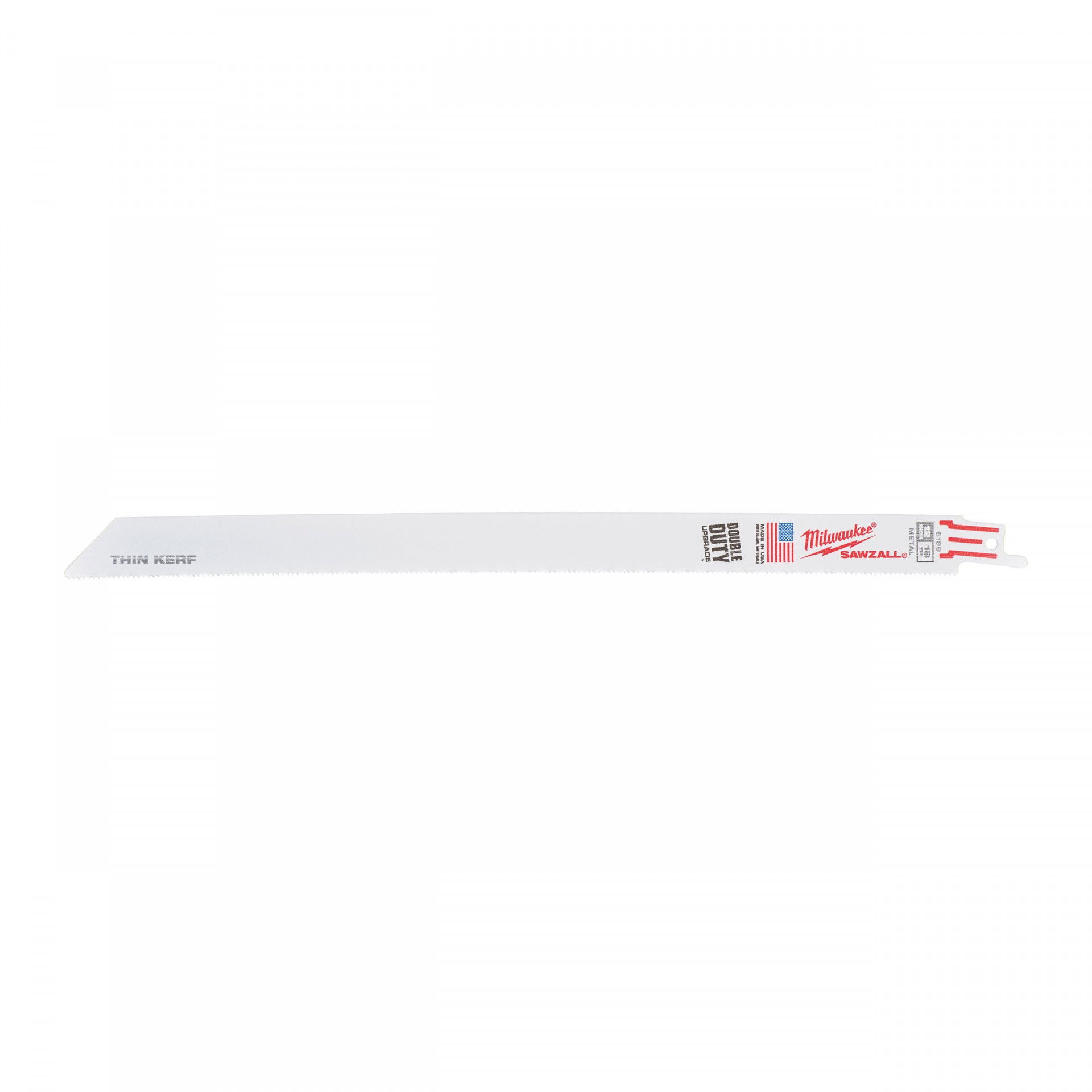 Milwaukee THIN KERF szablyafűrészlap fémhez, Bi-Met, Co, 300 mm, 18 TPi, 50 db/csomag termék fő termékképe