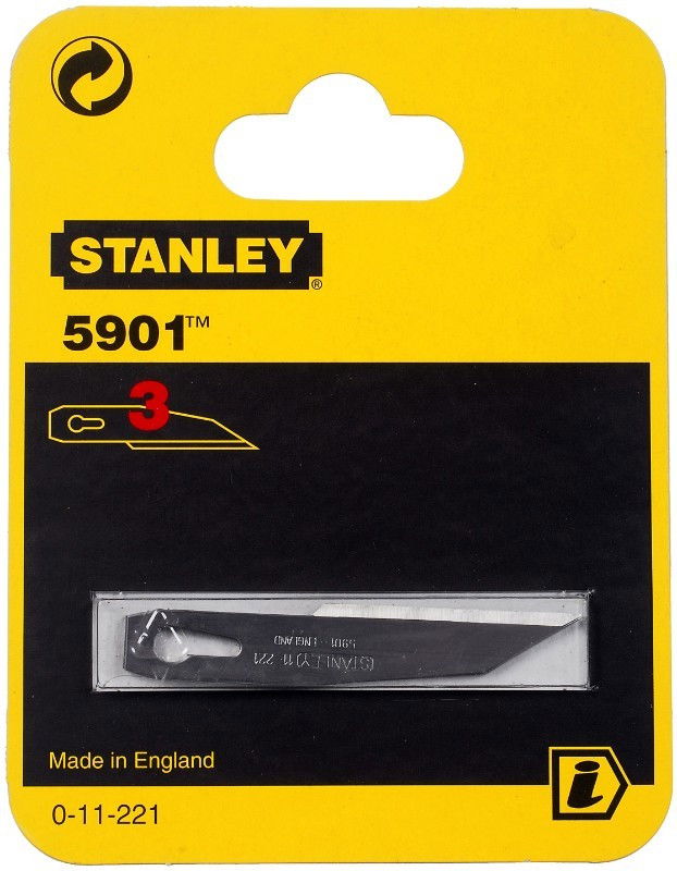 Stanley 0-11-221 dekor penge, 3 db/csomag termék fő termékképe