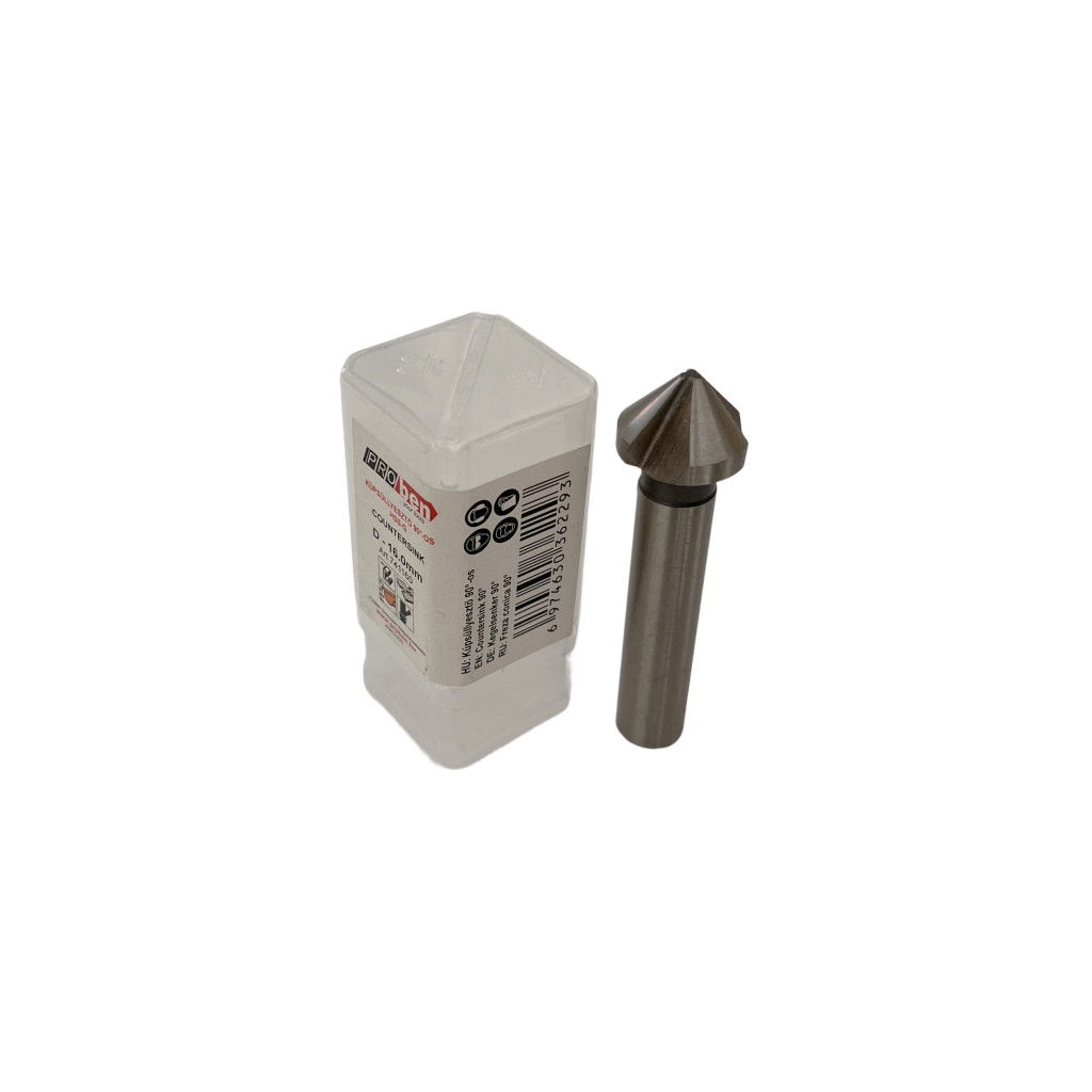 Proben HSS-G kúpsüllyesztő D 16 mm 3 élű, 90°-os vágóéllel termék fő termékképe