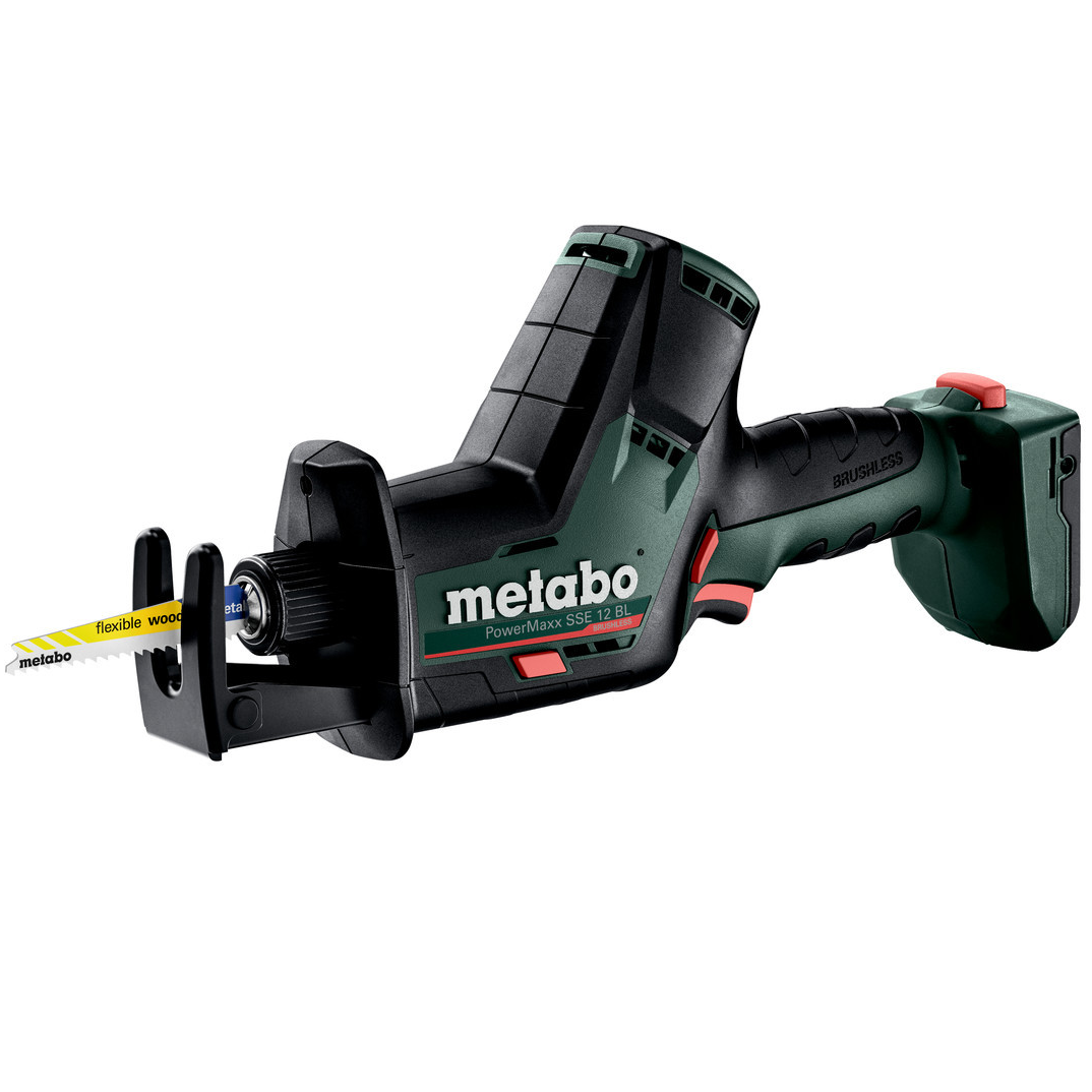 METABO POWERMAXX SSE 12 BL akkumulátoros kardfűrész (akku és töltő nélkül, metaBOX kofferben) termék fő termékképe
