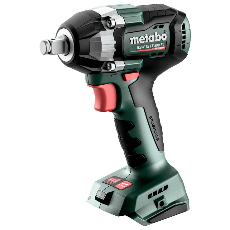 METABO SSW 18 LT 300 BL akkumulátoros ütvecsavarozó, 1/2" befogás (akku és töltő nélkül) termék fő termékképe