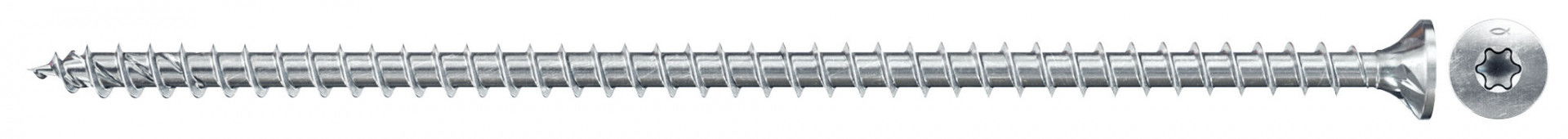 Fischer FPF II CTF 10.0 x 240 BC 50 süllyesztett fejű, kékre horganyzott, végigmenetes szerkezetépítő csavar TX behajtással, 50 db/csomag termék fő termékképe