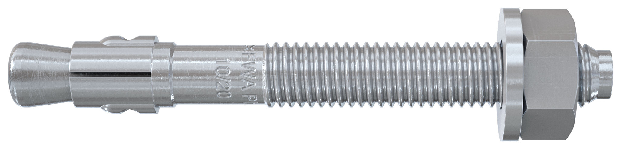 Fischer FWA Plus 12/50 zp horganyzott acél alapcsavar, 20 db/csomag termék fő termékképe